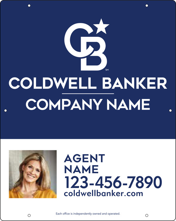 Reflective Agent Photo Hanging Sign Panel, 30"H X 24"W, .063 Aluminum