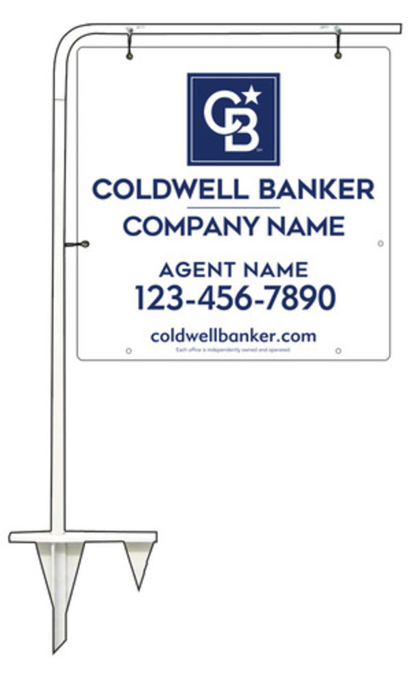 Tubular Stake And Reflective Agent Sign Panel Unit, 24"H X 24"W, .063 Aluminum
