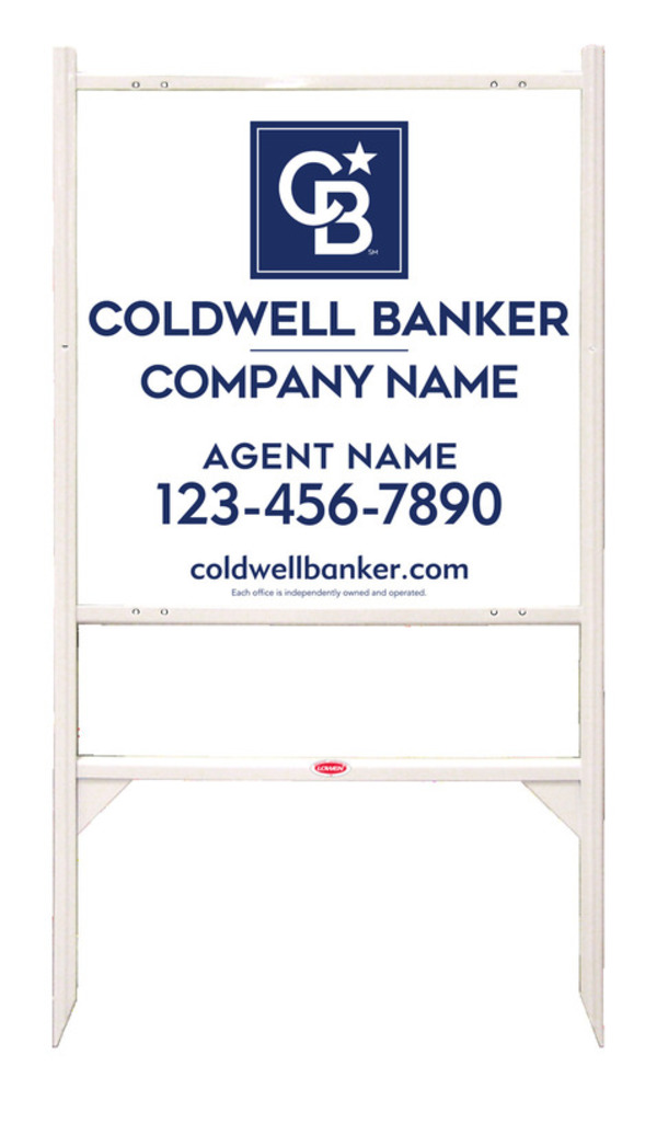 Angle Iron Frame And Reflective Agent Sign Panel Unit, 24"H X 24"W, .040 Aluminum