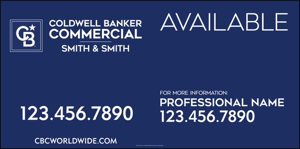 Commercial Available Sign Panel, Sf, 48"H X 96"W, 10mm Corrugated Plastic