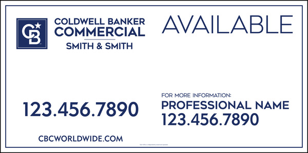 Commercial Available Sign Panel, Sf, 48"H X 96"W, 10mm Corrugated Plastic