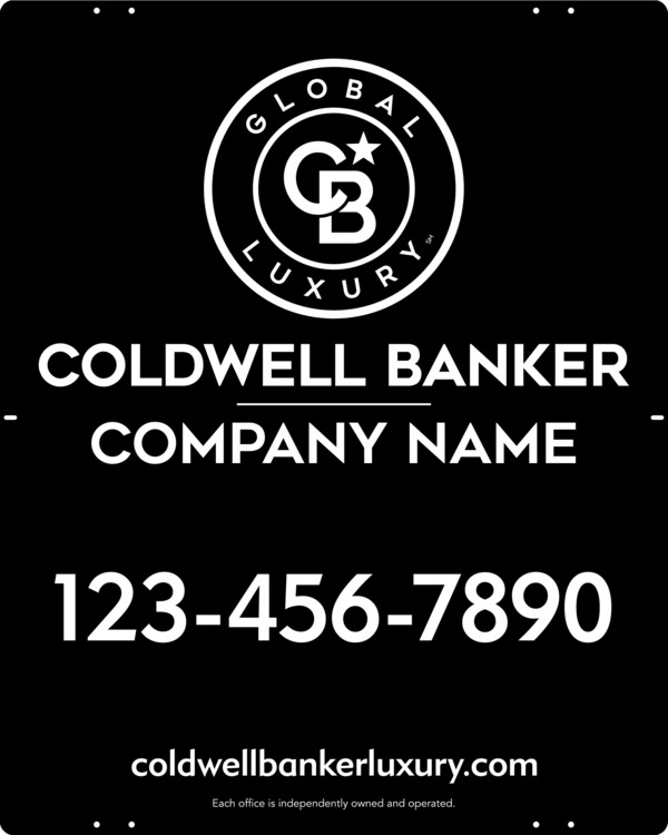 Reflective Office Sign Panel, 30"H X 24"W, .040 Aluminum