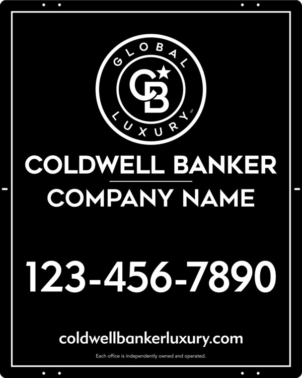 Reflective Office Sign Panel, 30"H X 24"W, .040 Aluminum