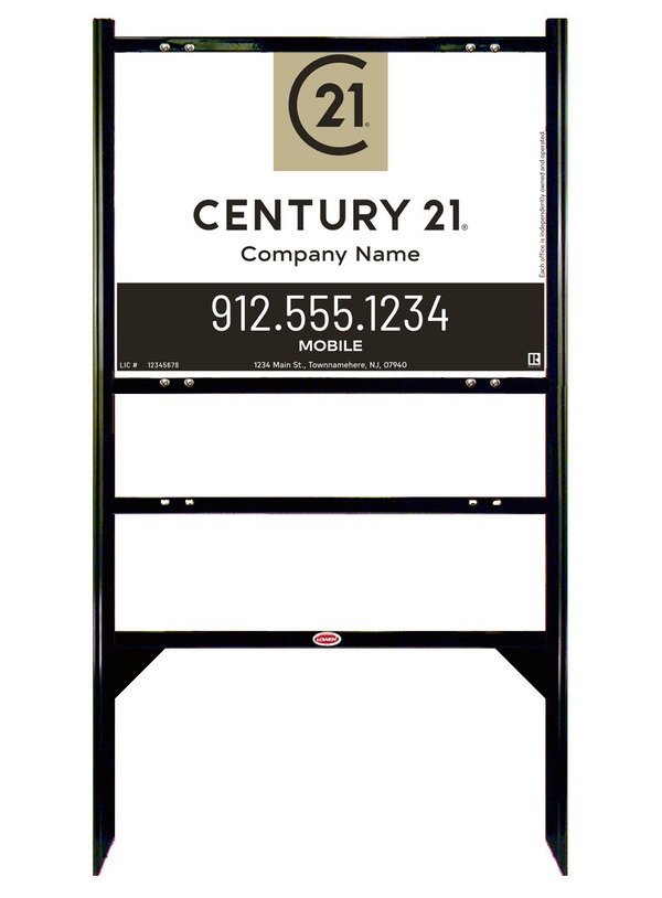 Thor Frame 18X24 Aluminum Composite Single Rider Executive Office - Century 21 | Lowen Sign