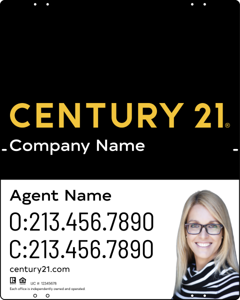 CENTURY 21&reg; Reflective Panel 30x24 Steel DF  Office - Century 21 | Lowen Sign