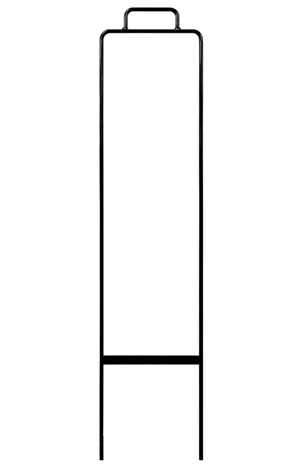 First Weber Real Estate Services Grab & Go Round Rod Stake, 36" - Black