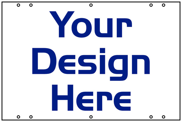 Independent Sign Panel, Corrugated 4mm, 12"h x 18"w, DF