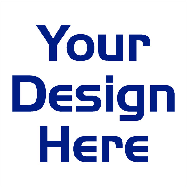 Independent Real Estate Sign Panel with vertical flutes printed on two sides, 4mm Corrugated Plastic 24"h x 24"w