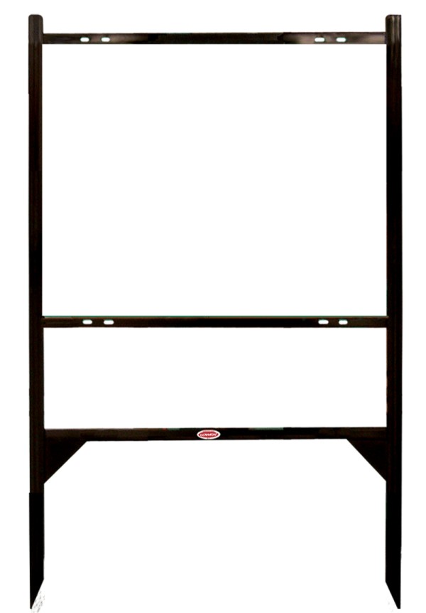 Berkshire Hathaway HomeServices Real Estate Angle Iron Sign Frame, 24"h x 30"w - Black
