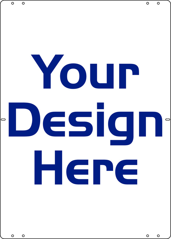 Independent Sign Panel, DF, 28"h x 20"w, 3mm Aluminum Composite
