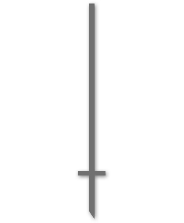 Keller Williams Angle Iron Sign Stake, 48" - Gray