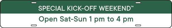 John L. Scott Special Kick-Off Weekend Sign Rider,  4"h x 24"w, Steel