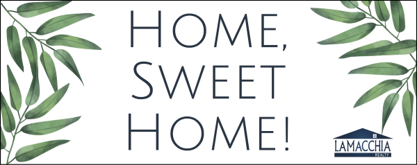 Lamacchia Agents Home, Sweet Home Sign Riders, 12"h x 30"w, 4mm corrugated plastic