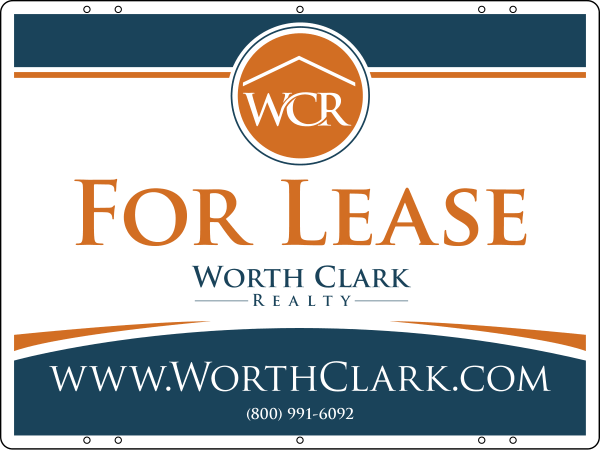 Reflective Office Sign Panel, 18"H X 24"W, Steel