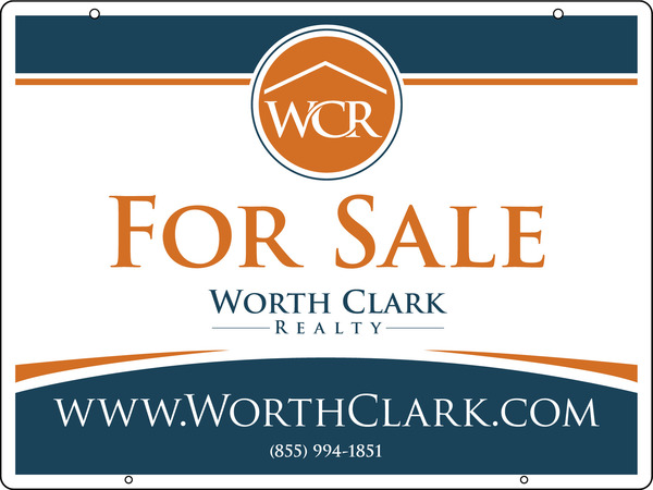 Hanging Office Sign Panel, 18"H X 24"W, .063 Aluminum