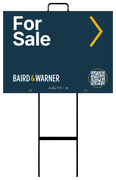 Grab and Go Office For Sale Sign Panel Unit, 18h x 24w, 4mm Corrugated