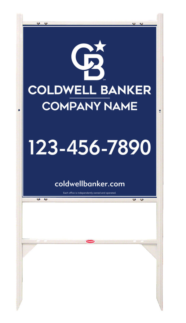 Angle Iron Frame and Office Sign Panel Unit, 30h x 24w, .040 Aluminum