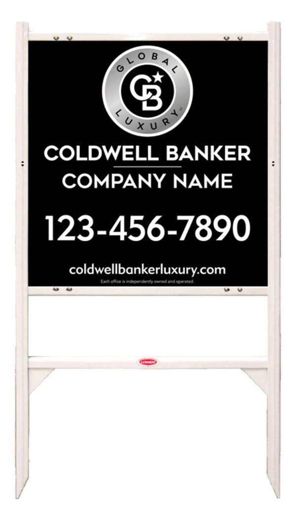 Angle Iron Frame and Office Sign Panel Unit, 24h x 24w, .040 Aluminum