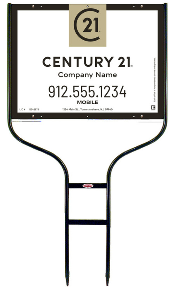 Round Rod Frame and Office Sign Panel Unit, 18h x 24w
