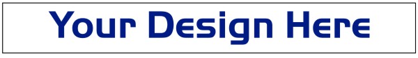 Commercial Sign Panel, DF, 6h x 48w, 3mm Aluminum Composite