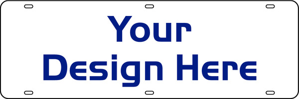Real Estate Sign Panel,  24 GA Steel 6h x 18w