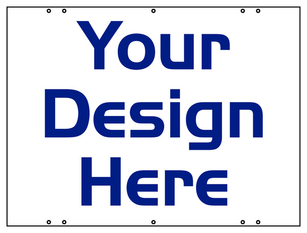 Sign Panel, Corrugated 4mm, 18h x 24w, DF