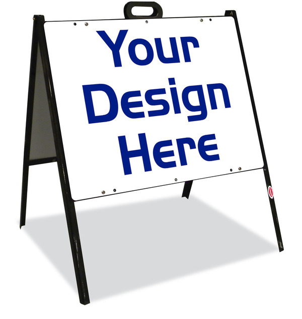 A-frame and Sign Panel Unit, 18h x 24w