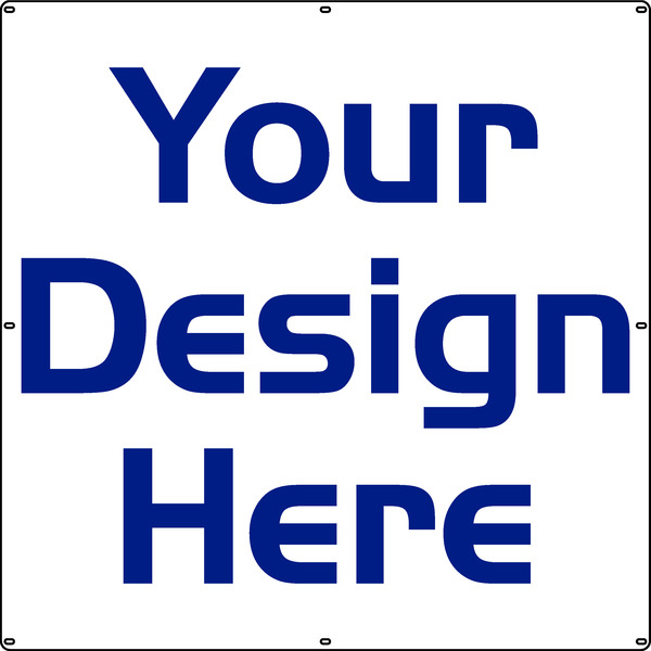 Commercial Real Estate Sign Panel, 24 GA Steel 36h x 36w